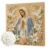 Religious Diamond Painting Kit with Frame – Jesus and Holy Mary
