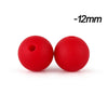 12mm Silicone Beads for DIY Jewelry Making & Crafts (20/50/100 Pack)
