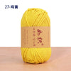 Soft Cotton Blend Crochet Yarn – 85m per Roll