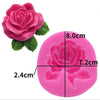 Rose & Peony Silicone Mold for Candle, Soap, and Resin Crafting