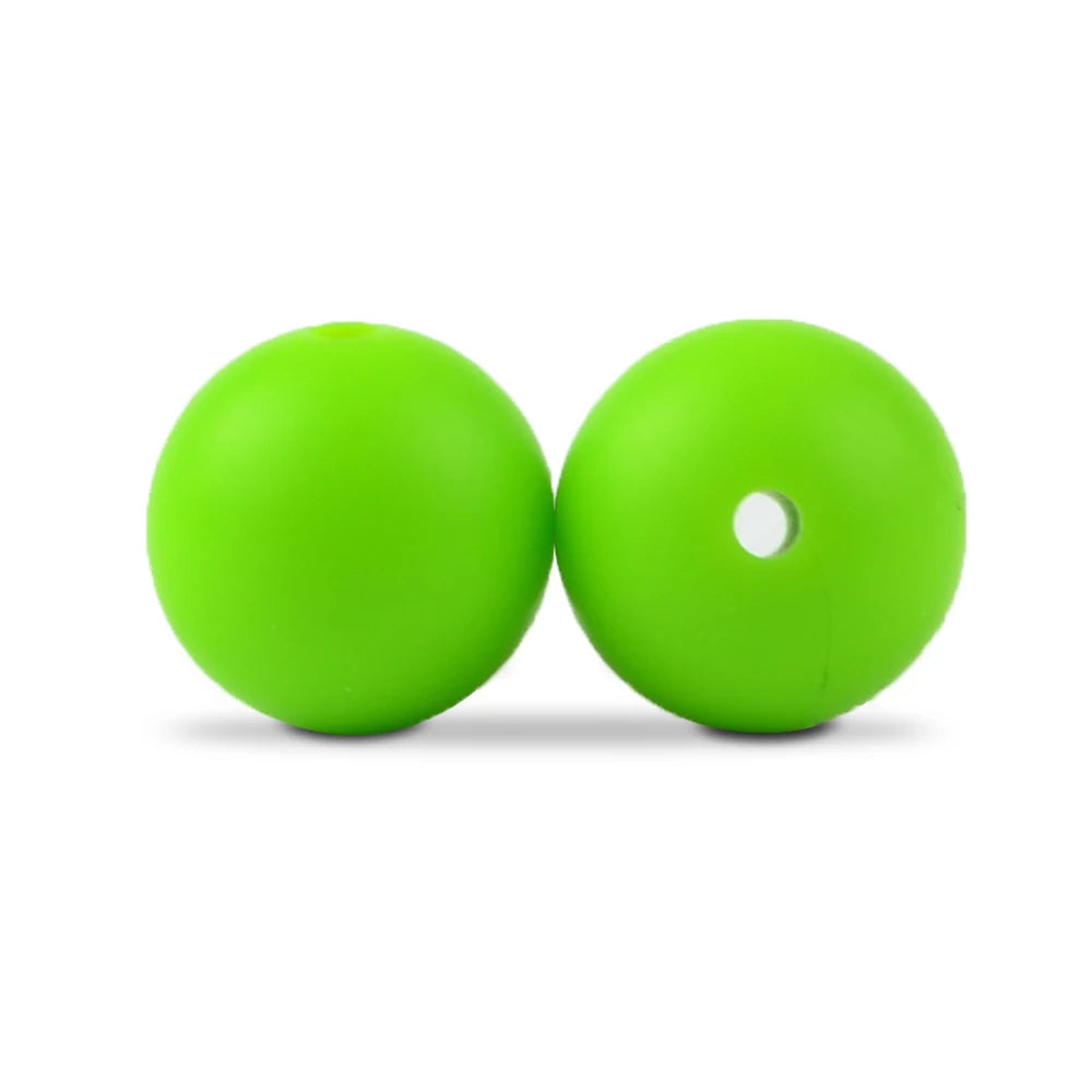 Food-Grade Silicone Beads for Jewelry Making (50-Pack)