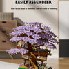 DIY Sakura Cherry Blossom Treehouse Building Kit with Warm Lights