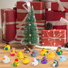 Mini Rubber Duck Set - 60 Unique Designs for Bath and Play