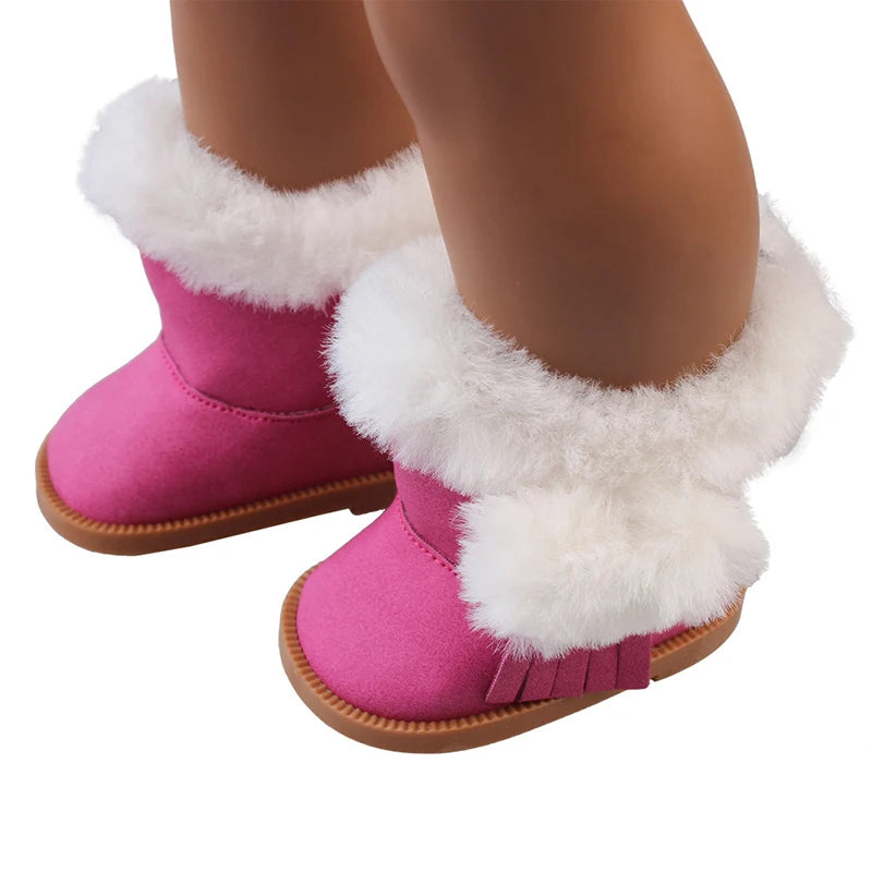 3-Piece Knit Doll Outfit: Sweater, Hat & Pants