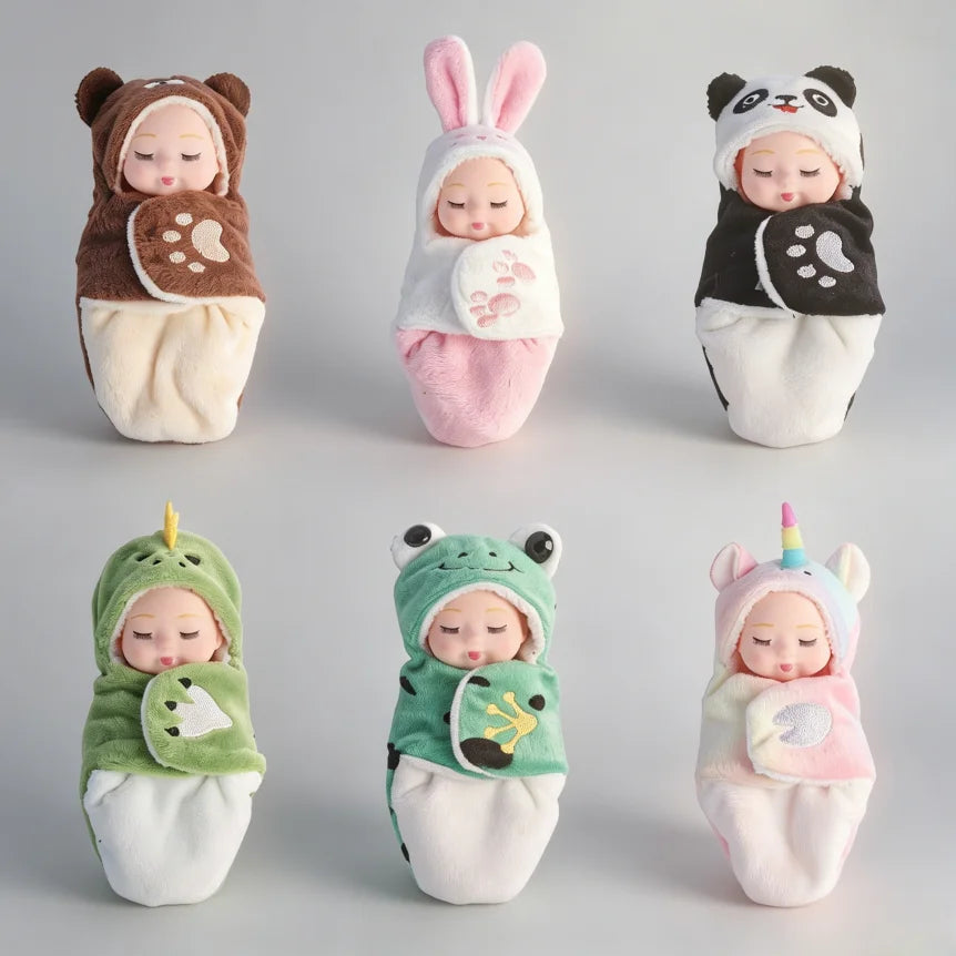 Adorable Plush Finger Puppet Baby Doll Set for Imaginative Play