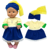 Adorable Romper Outfit Set for 16-Inch Dolls