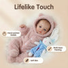 18" Lifelike Reborn Baby Doll with Soft Cloth Body and Hand-Painted Details