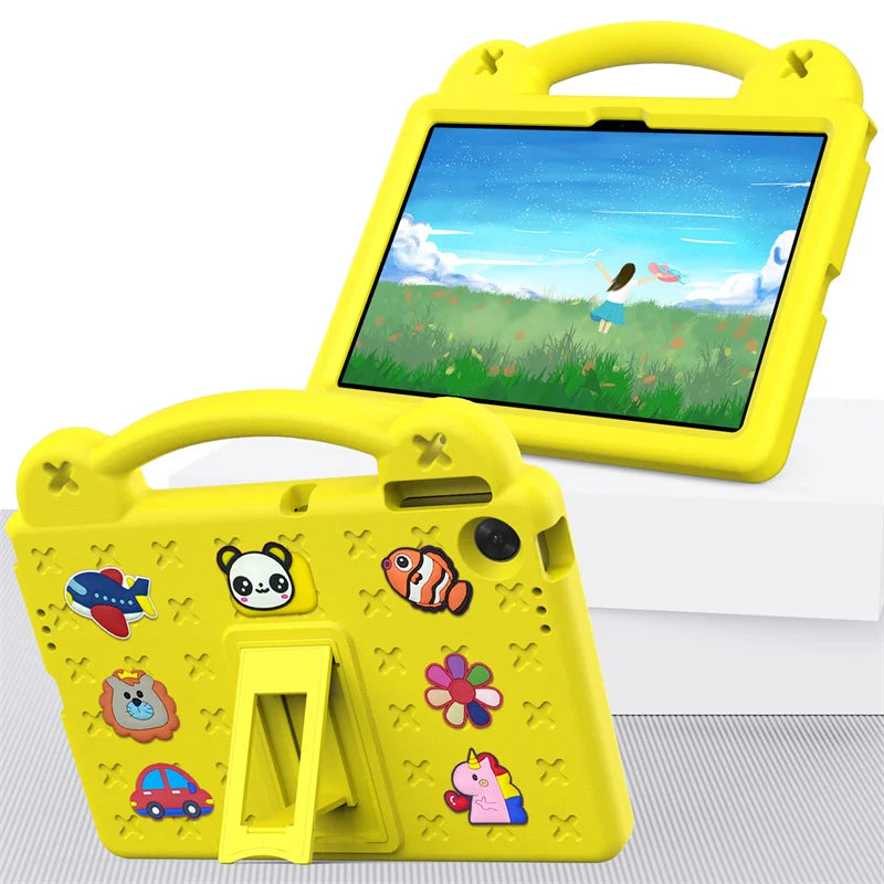 Kids Tablet Case with Foldable Kickstand for Lenovo Tab 10.1 (2025 K10 Gen 2)