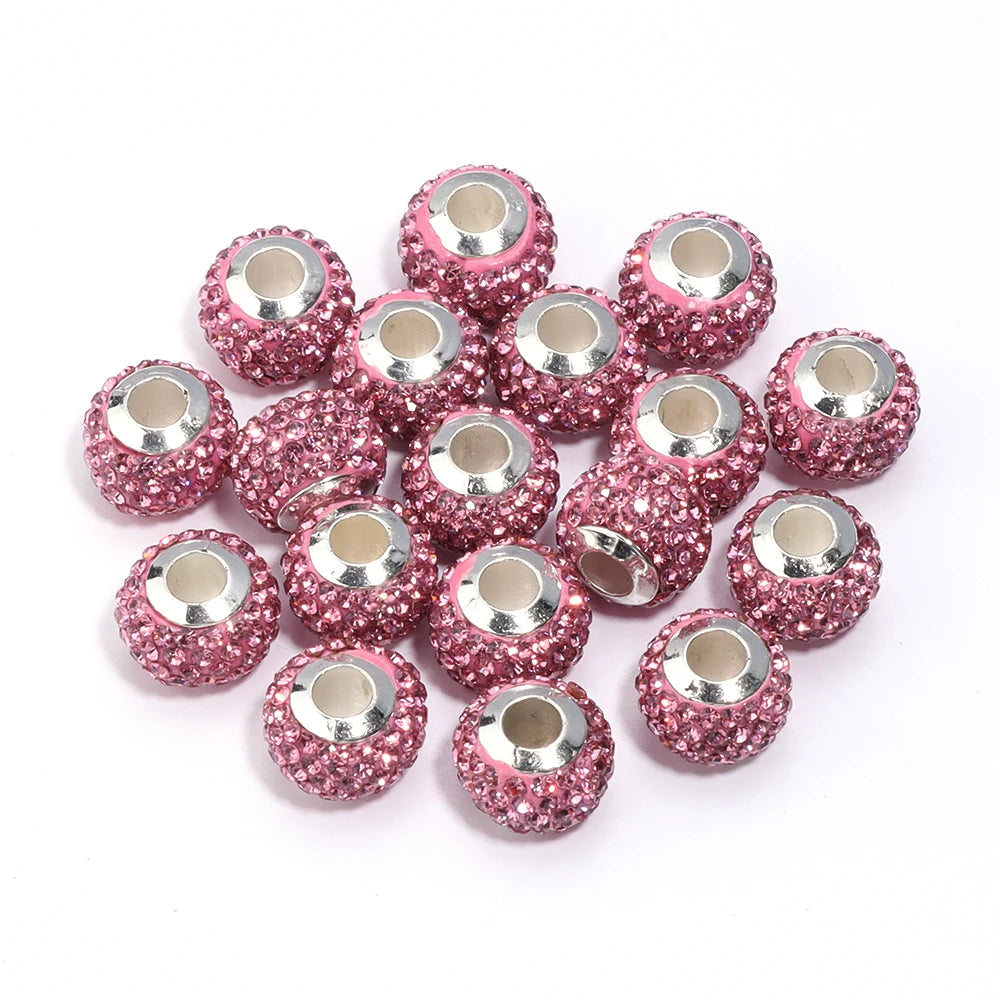 Luxury Rhinestone Spacer Beads for DIY Jewelry Making