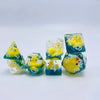 Acrylic Polyhedral Dice Set with Animal Duck Fillers