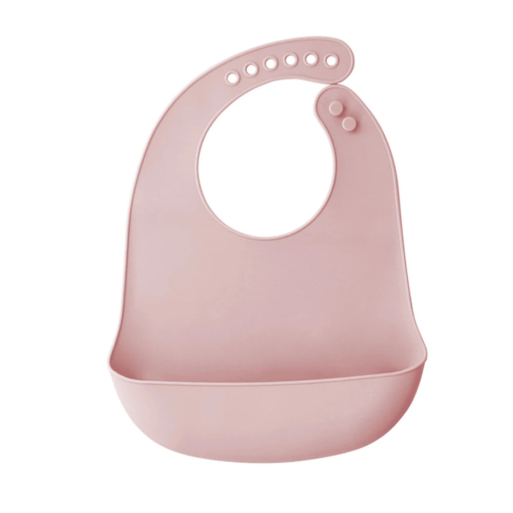 Personalized Silicone Baby Bib with Custom Name