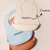 Personalized Silicone Baby Bib with Custom Name