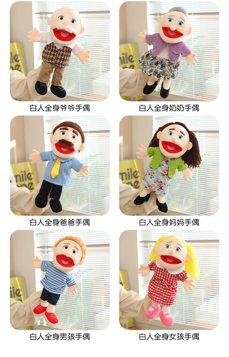 Soft Plush Full-Body Hand Puppet for Interactive Play