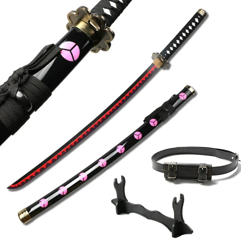 One Piece Roronoa Zoro Bamboo Katana Cosplay Sword