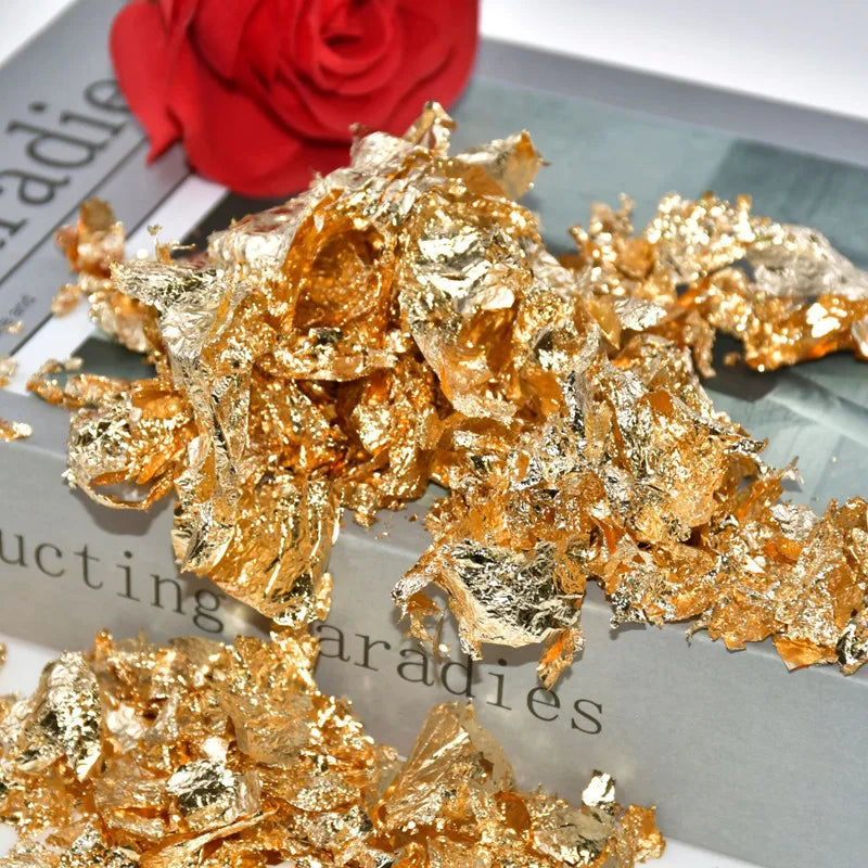 Metallic Foil Flakes for Crafts, Nail Art & DIY Projects