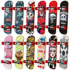 A collection of mini finger skateboards in various colors and designs for trick practice.