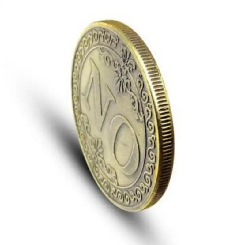 Yes or No Decision-Making Coin – Double-Sided Commemorative Badge