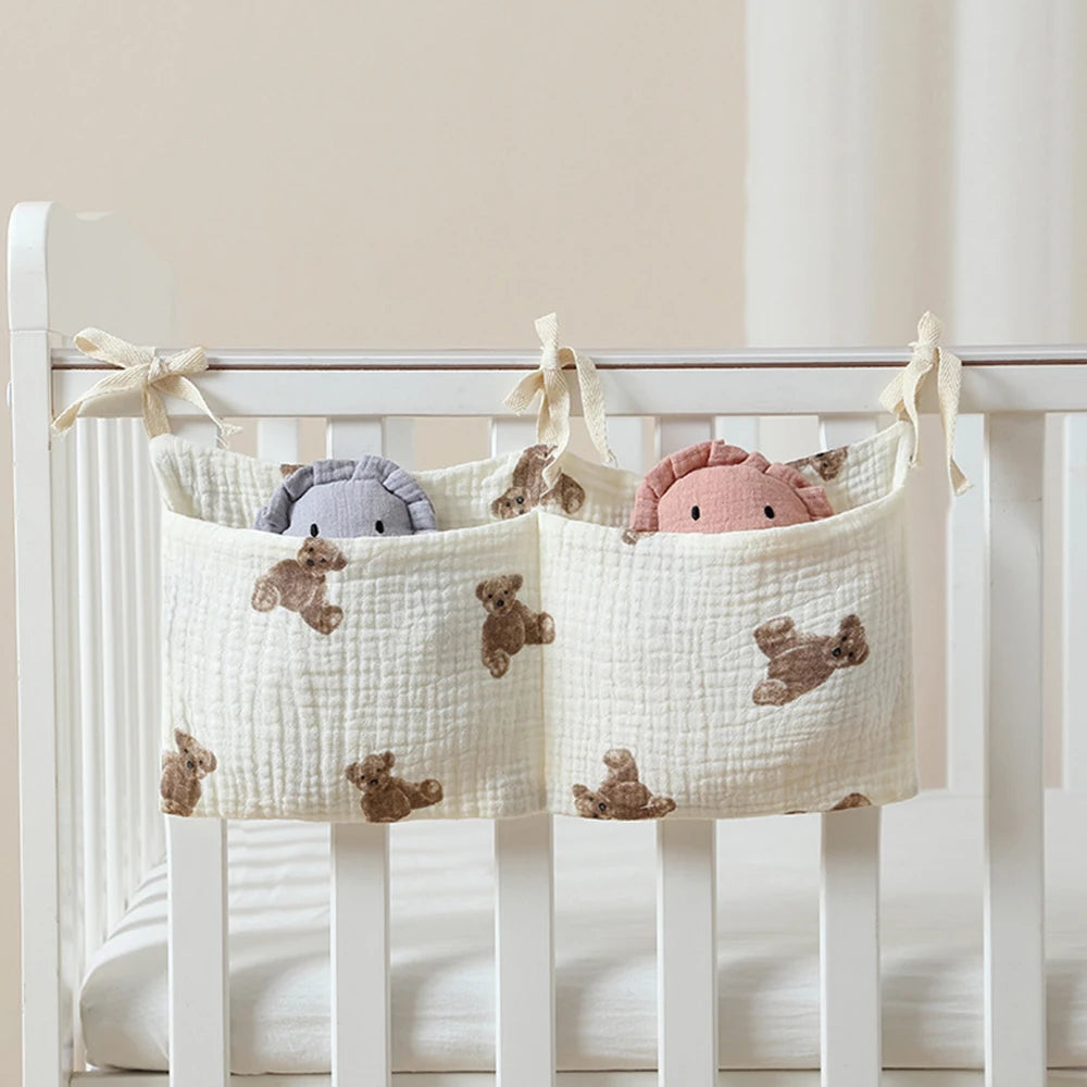 Hanging Nursery Diaper Caddy Organizer for Baby Essentials