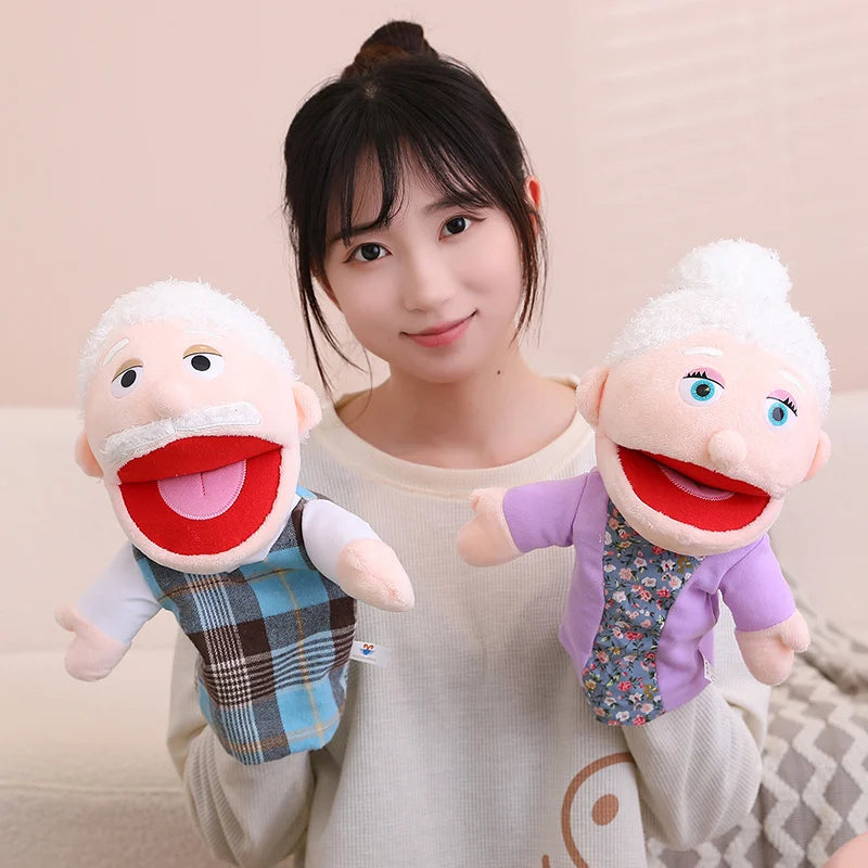 Plush Hand Puppet for Kids' Storytelling and Role Play