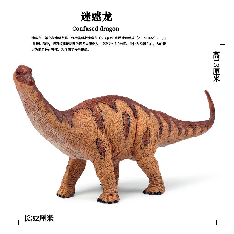 Realistic Dinosaur Figurine Collection for Imaginative Play