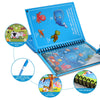 Magic Water Drawing Book for Kids - Reusable Coloring Fun