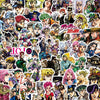 A collage of 82 anime characters from JoJo's Bizarre Adventure featured in a sticker pack.