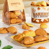 A set of realistic pretend play bread and baked goods for a kids kitchen simulation.