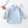 Long-Sleeve Waterproof Baby Bibs for Toddlers