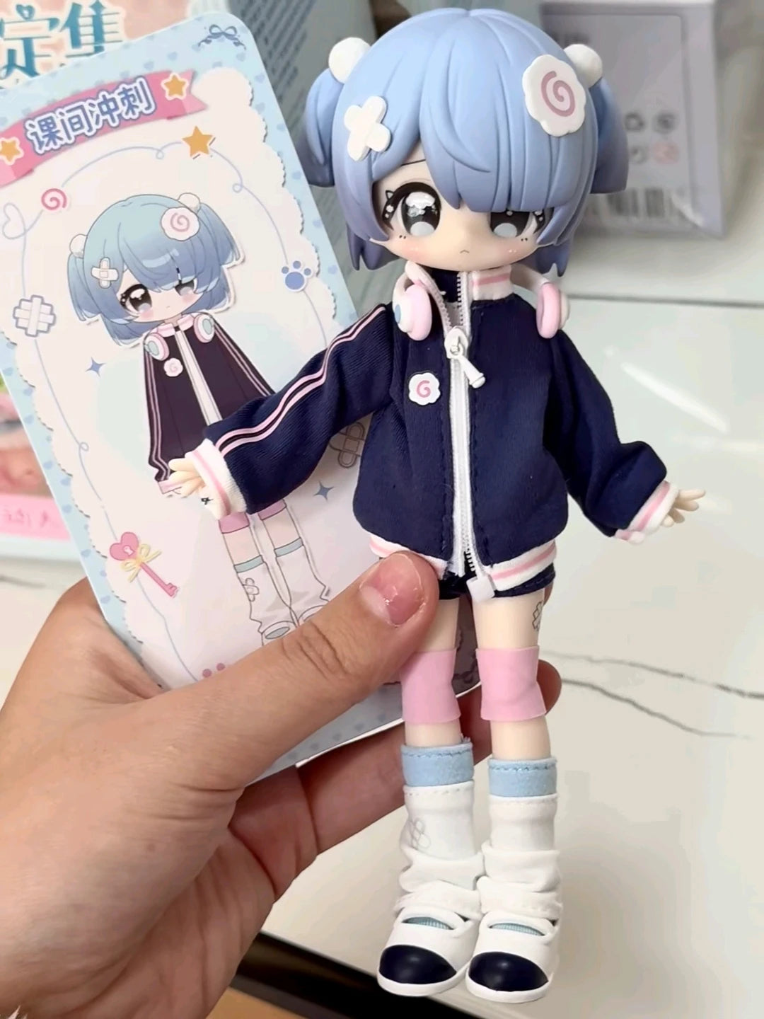 Anime-Style Collectible Figurine for Display