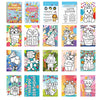 Kids Foil Art Activity Set with Coloring Book