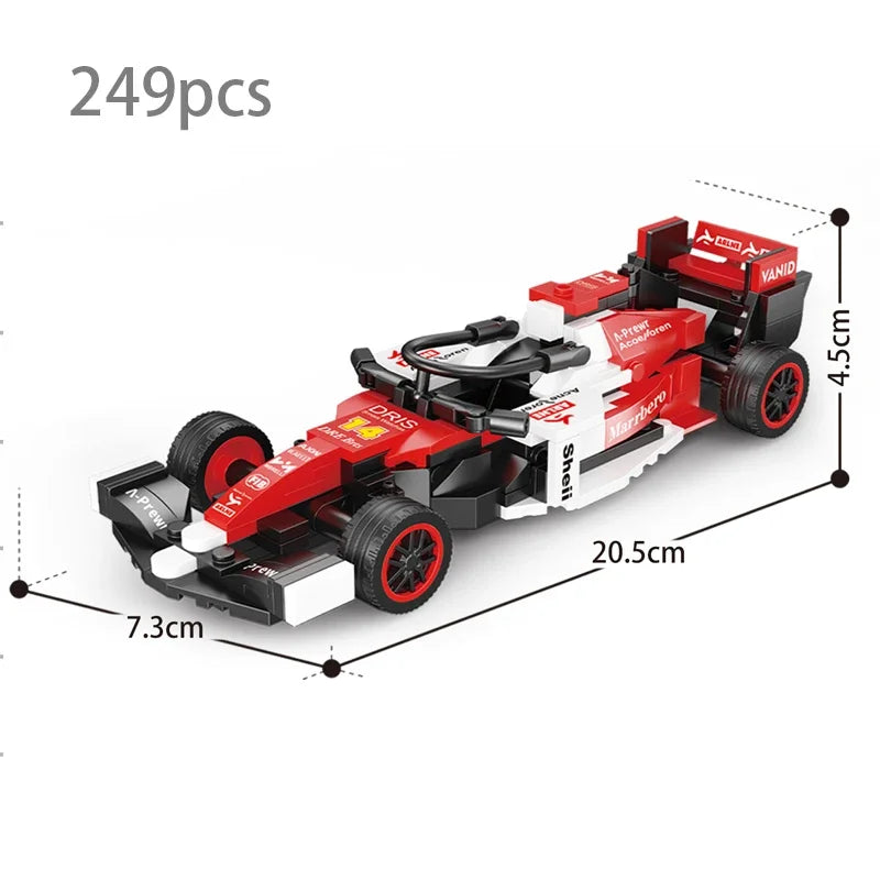 Supercar Model Building Block Kit
