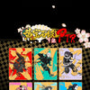 A set of Demon Slayer SSP Diamond Rare cards featuring characters Tanjirou and Nezuko.