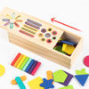 Wooden Color and Shape Sorting Box for Early Learning