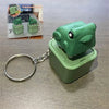 Frog Clicker Keychain with LED Light and Sound