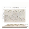 Rose Leaf Silicone Mold for Crafting and Candle Making