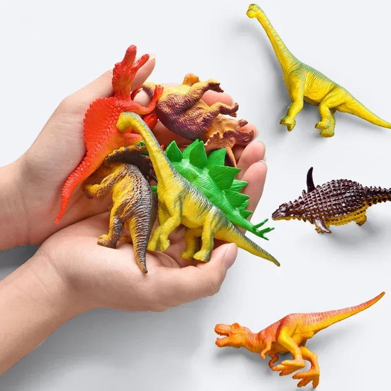 Dinosaur Transport Truck Carrier Playset with Tyrannosaurus Rex