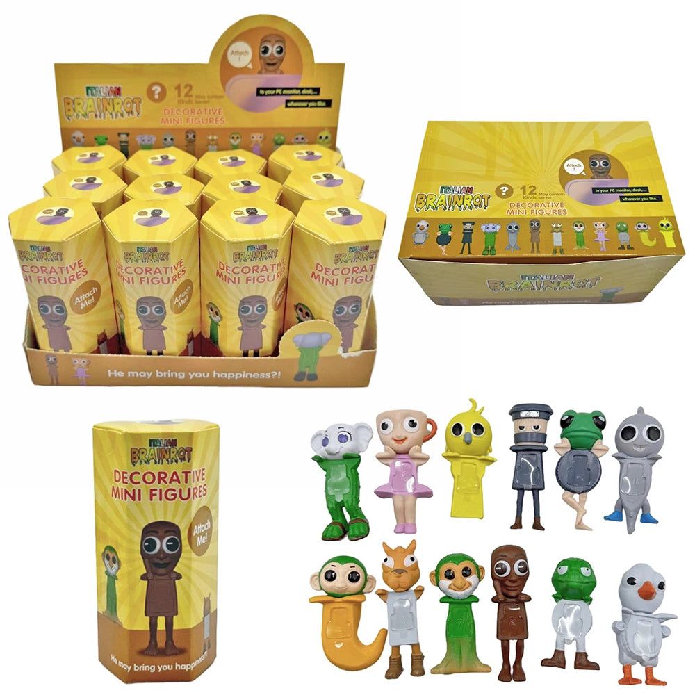 Italian Brainrot Meme Blind Box Keychain Collection
