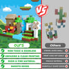 Magnetic Forest House Building Blocks Set