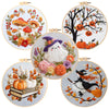 Fall Harvest Pumpkin Embroidery Kit for Adults