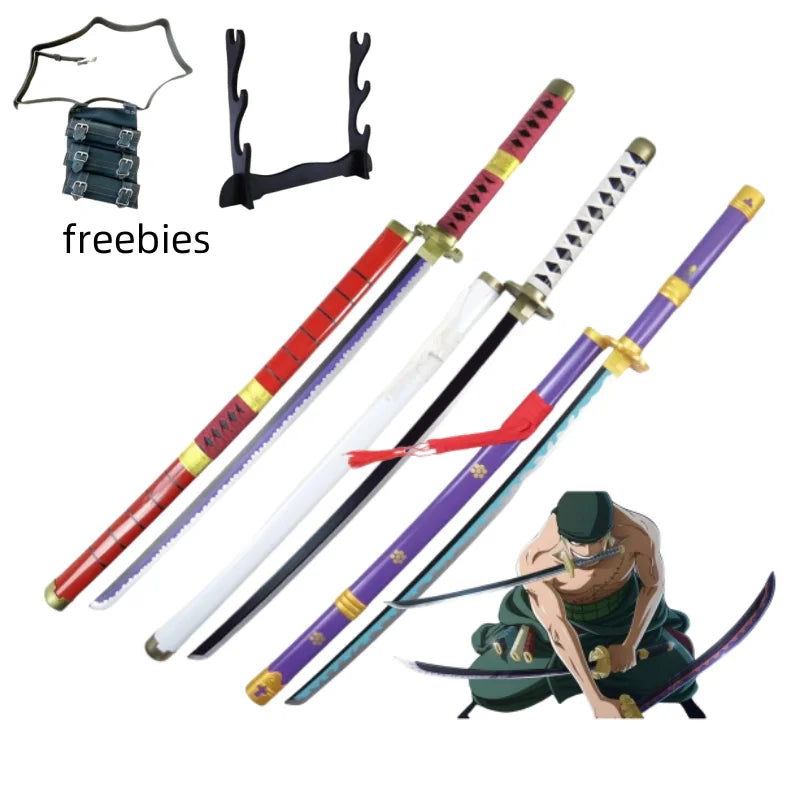 Roronoa Zoro Katana Cosplay Sword – 41-Inch Anime Replica