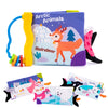Soft Baby Cloth Book with 3D Animal Tails