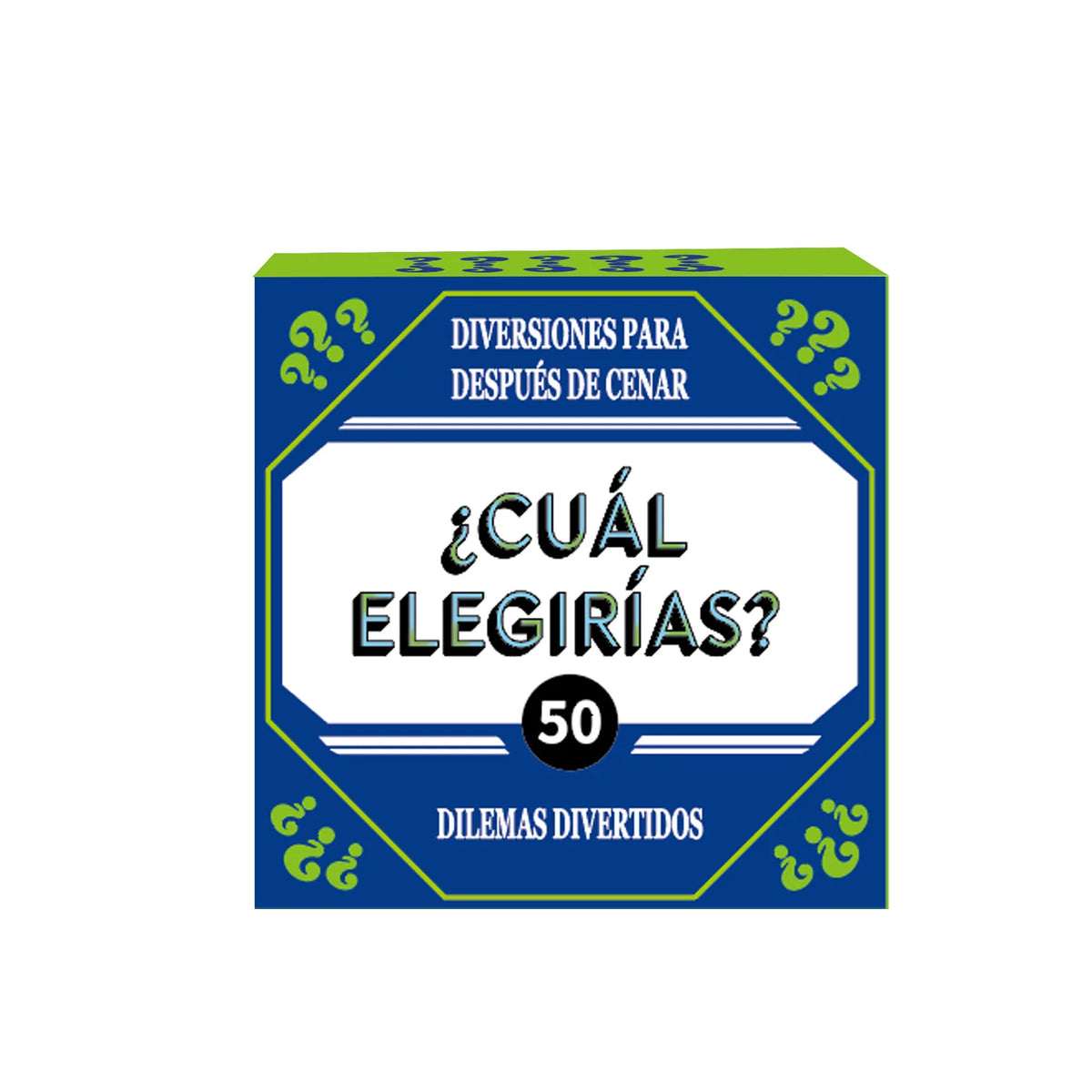 Spanish After-Dinner Party Card Game for Adults