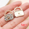 Colorful Enamel Handbag Charms for Jewelry Making