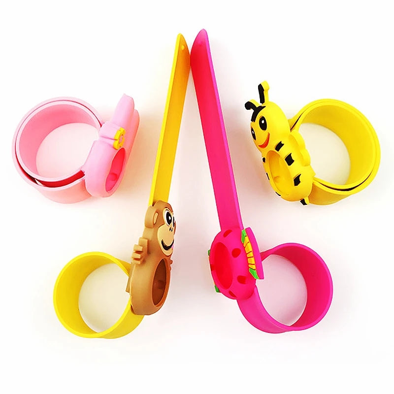 Kids' Cartoon Dinosaur Digital Watch with Silicone Band