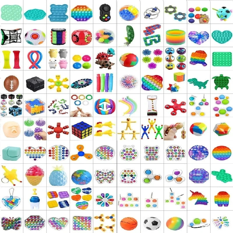 Surprise Fidget Toy Bundle – Mixed Sensory Stress Relief Set