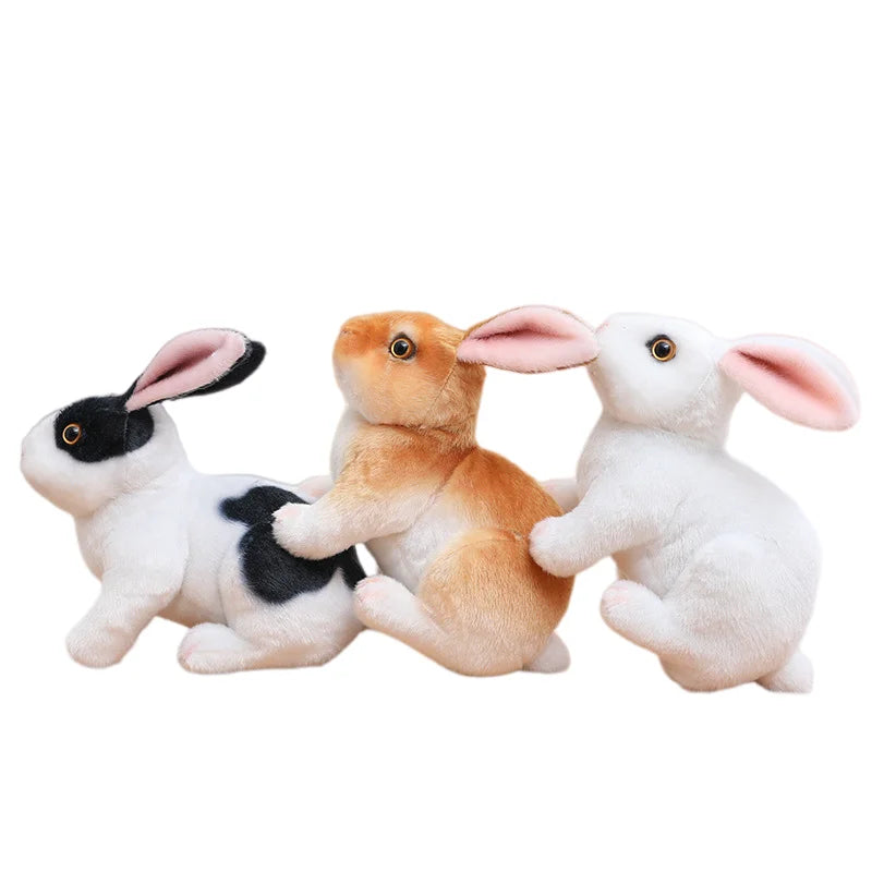 Lifelike Plush Bunny Rabbit Stuffed Animal