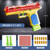 Realistic Building Block Toy Pistol with Shell-Ejecting Action