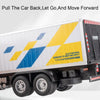1:32 Scale Diecast Container Truck Toy – Fruit & Vegetable Transport Vehicle