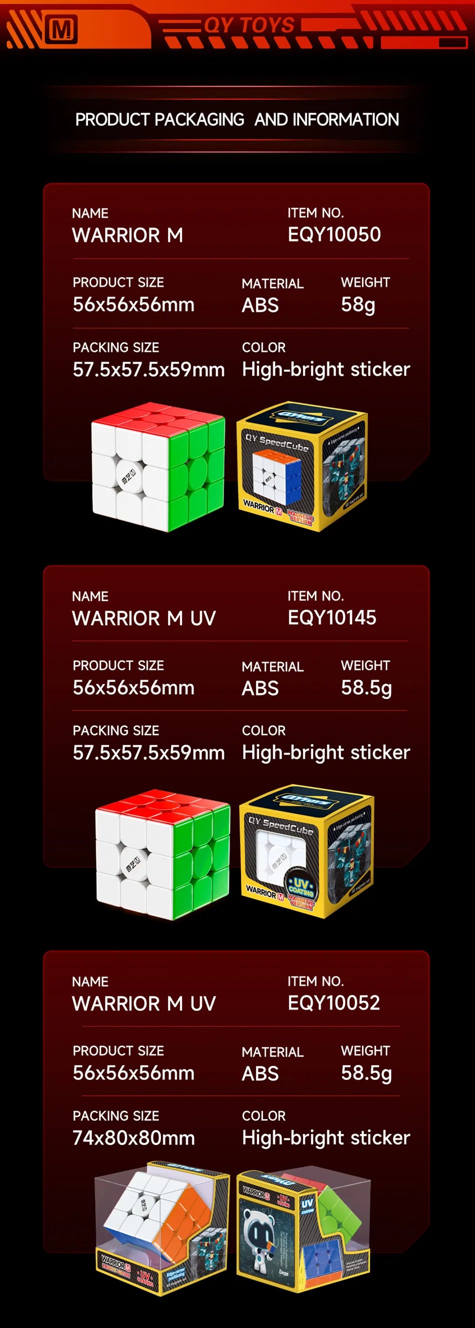 Professional 3x3 Magnetic Speed Cube