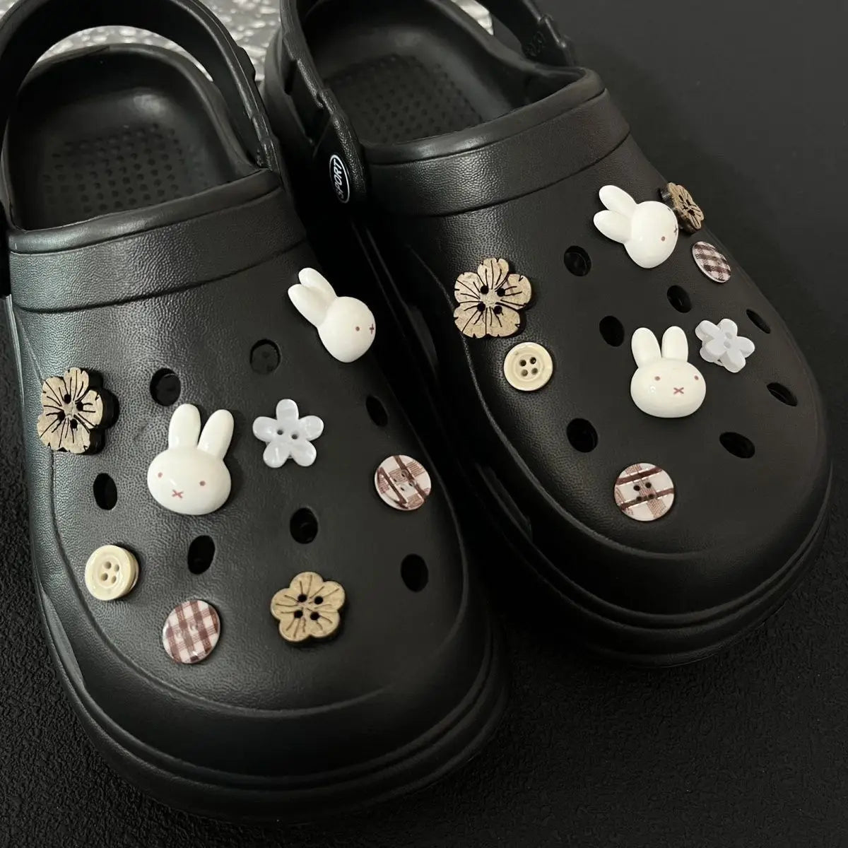 Miffy Flower Shoe Charms – Cute & Creative Clog Decorations